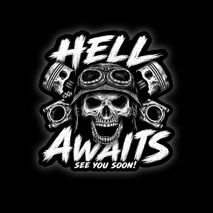 Hell Awaits - Sticker