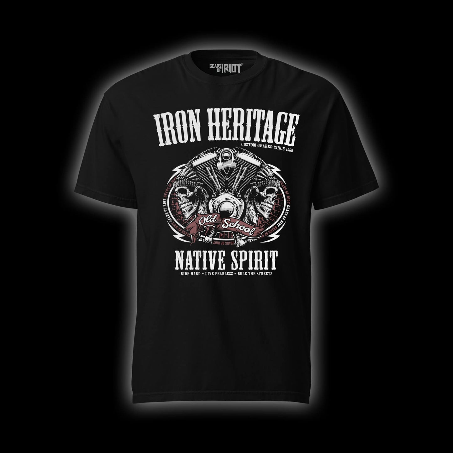 Iron Heritage [red] - Premium Organic Shirt