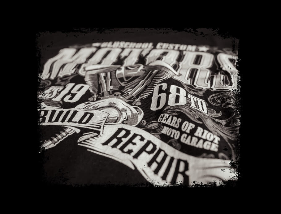 Oldschool Custom [red] - Premium Organic Shirt