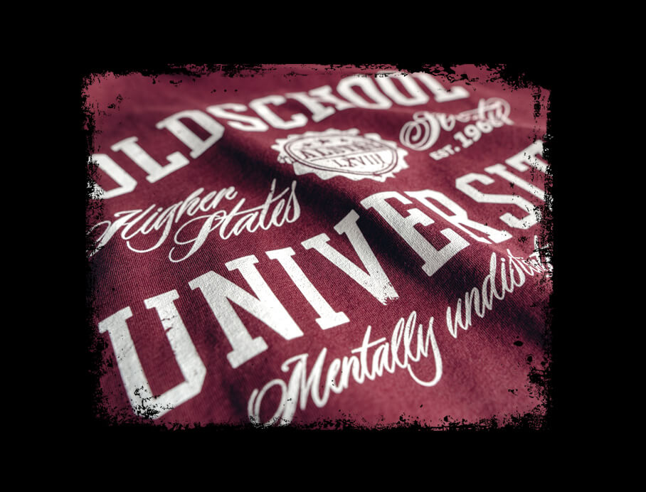 Oldschool University - Premium Organic Shirt