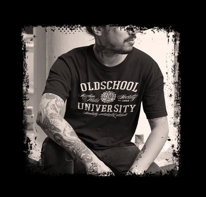 Oldschool University - Premium Organic Shirt