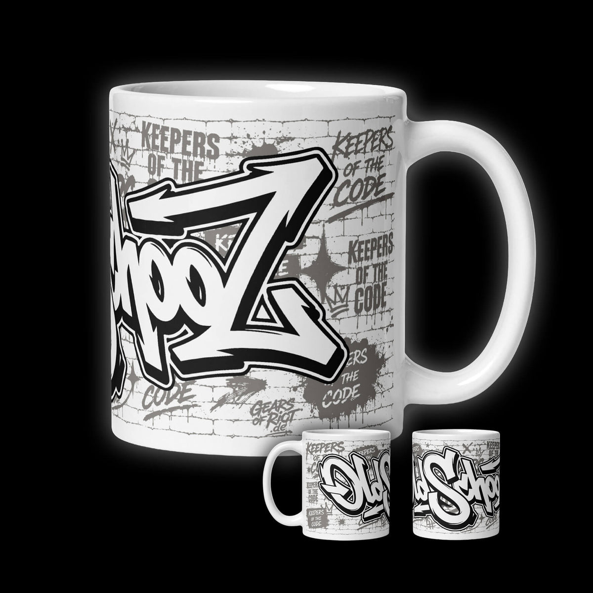 Oldschool - Keepers of the Code - Kaffeetasse