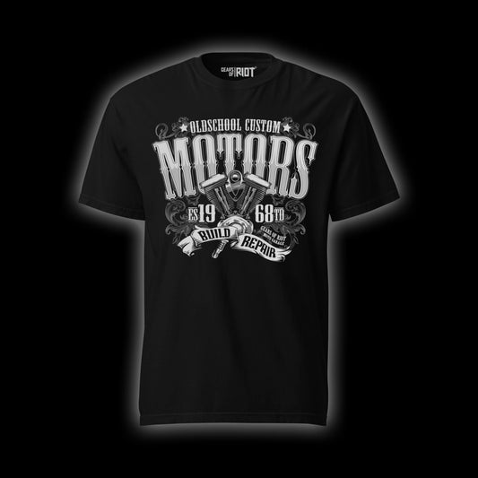 Oldschool Custom [grey] - Premium Organic Shirt