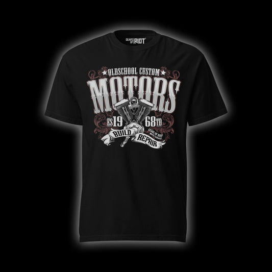 Oldschool Custom [red] - Premium Organic Shirt