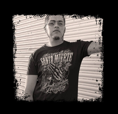 Santa Muerte [grey] - Premium Organic Shirt