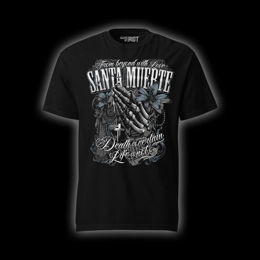 Santa Muerte [blue] - Premium Organic Shirt
