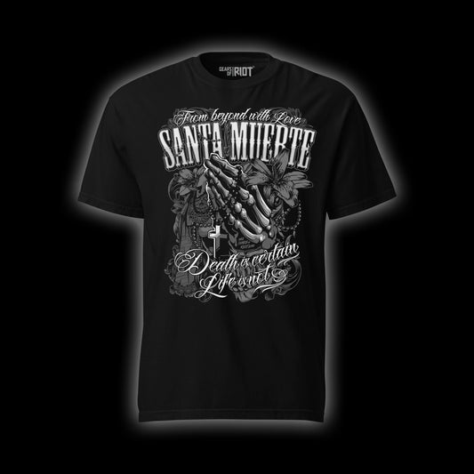 Santa Muerte [grey] - Premium Organic Shirt