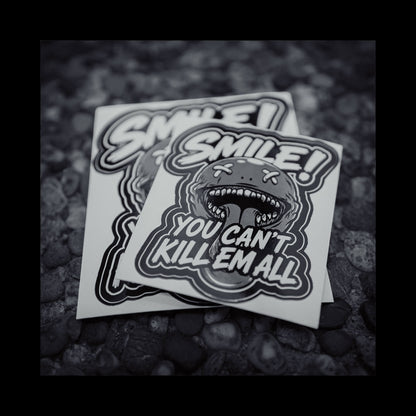 Smile! - Aufkleber