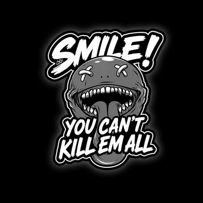 Smile! - Aufkleber